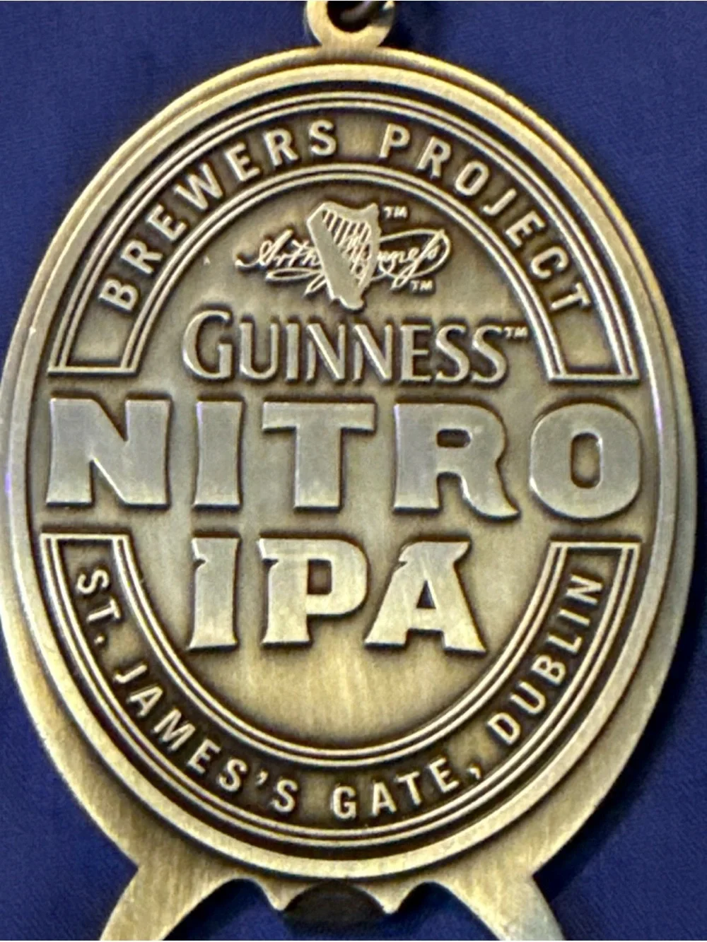 Guinness Nitro IPA Bottle Opener Key Chain Metal New